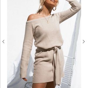 SABOSKIRT KNIT MINI DRESS